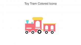 Toy Tram Colored Icona In Powerpoint Pptx Png And Editable Eps Format