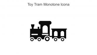 Toy Tram Monotone Icona In Powerpoint Pptx Png And Editable Eps Format