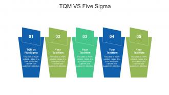 Tqm vs five sigma ppt powerpoint presentation model icon cpb