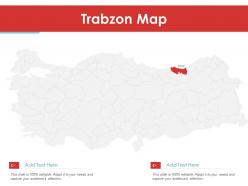 Trabzon map powerpoint presentation ppt template