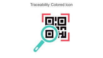 Traceability Colored Icon In Powerpoint Pptx Png And Editable Eps Format