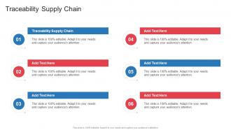 Traceability Supply Chain In Powerpoint And Google Slides Cpb