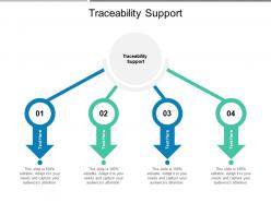 Traceability support ppt powerpoint presentation file example cpb