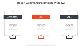 Tracert Command Parameters Windows In Powerpoint And Google Slides Cpb