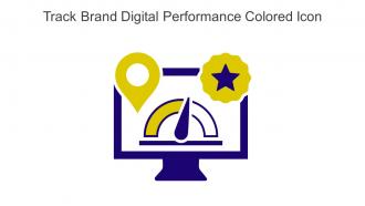 Track Brand Digital Performance Colored Icon In Powerpoint Pptx Png And Editable Eps Format