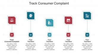 Track consumer complaint ppt powerpoint presentation professional grid cpb