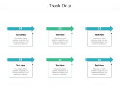 Track data ppt powerpoint presentation model themes cpb