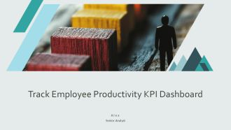 Track Employee Productivity KPI Dashboard PPT Sample AT
