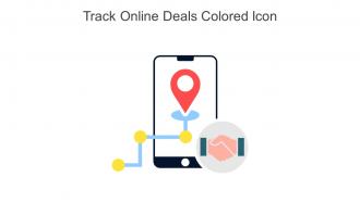 Track Online Deals Colored Icon In Powerpoint Pptx Png And Editable Eps Format