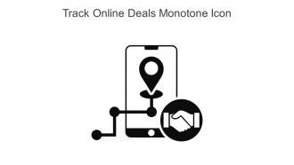 Track Online Deals Monotone Icon In Powerpoint Pptx Png And Editable Eps Format
