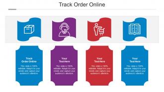 Track Order Online Ppt Powerpoint Presentation Ideas Infographic Template Cpb