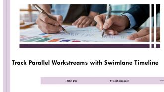 Track Parallel Workstreams With Swimlane Timeline PPT Sample AT