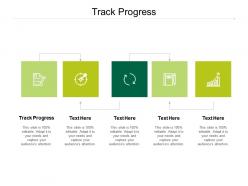 Track progress ppt powerpoint presentation slides introduction cpb
