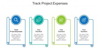 Track project expenses ppt powerpoint presentation outline designs download cpb
