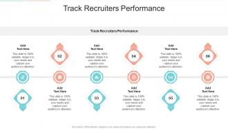 Track Recruiters Performance In Powerpoint And Google Slides Cpb
