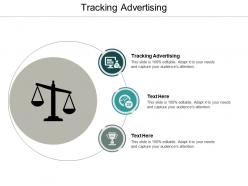 Tracking advertising ppt powerpoint presentation inspiration visuals cpb