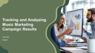 Tracking And Analyzing Music Marketing Campaign Results PPT Template AT