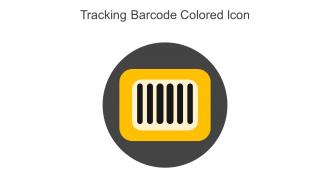 Tracking Barcode Colored Icon In Powerpoint Pptx Png And Editable Eps Format