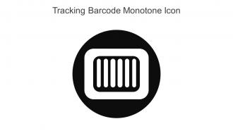 Tracking Barcode Monotone Icon In Powerpoint Pptx Png And Editable Eps Format
