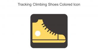 Tracking Climbing Shoes Colored Icon In Powerpoint Pptx Png And Editable Eps Format