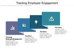 Tracking employee engagement ppt powerpoint presentation gallery graphic tips cpb