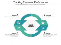 Tracking employee performance ppt powerpoint presentation ideas model cpb