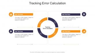 Tracking Error Calculation In Powerpoint And Google Slides Cpb