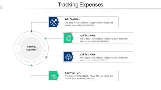 Tracking Expenses Ppt Powerpoint Presentation Summary Cpb