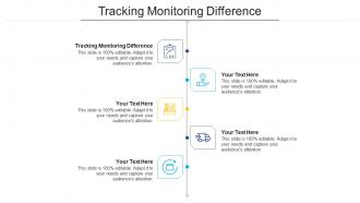 Tracking monitoring difference ppt powerpoint presentation icon summary cpb