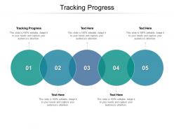 Tracking progress ppt powerpoint presentation file graphic images cpb
