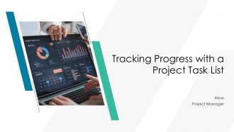 Tracking Progress With A Project Task List PPT Outline AT