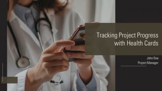 Tracking Project Progress With Health Cards PPT Outline AT