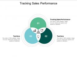 Tracking sales performance ppt powerpoint presentation model designs cpb