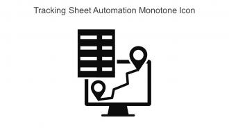 Tracking Sheet Automation Monotone Icon In Powerpoint Pptx Png And Editable Eps Format