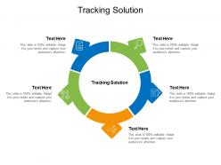 Tracking solution ppt powerpoint presentation layouts design templates cpb