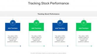 Tracking Stock Performance In Powerpoint And Google Slides Cpb