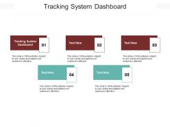 Tracking system dashboard ppt powerpoint presentation infographic template cpb