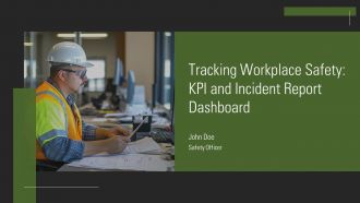 Tracking Workplace Safety KPI And Incident Report Dashboard PPT Mockup AT