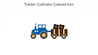 Tractor Cultivator Colored Icon In Powerpoint Pptx Png And Editable Eps Format