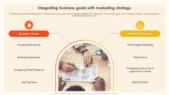 Trade And Consumer Marketing Integrating Business Goals With Marketing Strategy