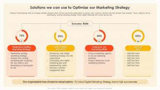Trade And Consumer Marketing Solutions We Can Use To Optimize Our Marketing Strategy