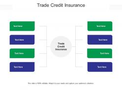 Trade credit insurance ppt powerpoint presentation professional portfolio cpb