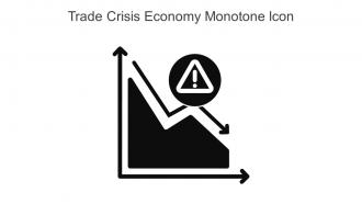 Trade Crisis Economy Monotone Icon In Powerpoint Pptx Png And Editable Eps Format