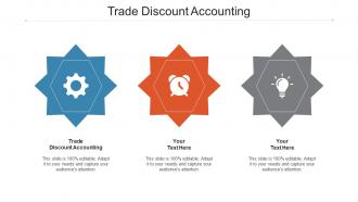 Trade Discount Accounting Ppt Powerpoint Presentation Summary Portfolio Cpb