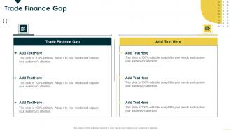 Trade Finance Gap In Powerpoint And Google Slides Cpb