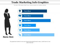 Trade marketing info graphics