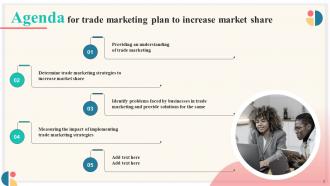 Trade Marketing Plan To Increase Market Share Strategy CD Appealing Designed