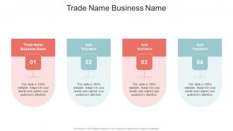 Trade Name Business Name In Powerpoint And Google Slides Cpb