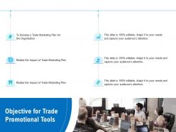 Trade promotional tools objective for trade promotional tools ppt powerpoint presentation ideas