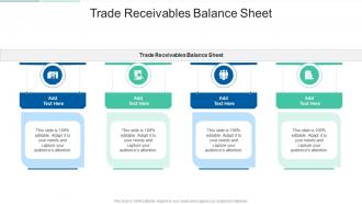 Trade Receivables Balance Sheet In Powerpoint And Google Slides Cpb